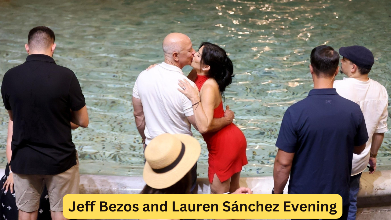 Jeff Bezos and Lauren Sánchez