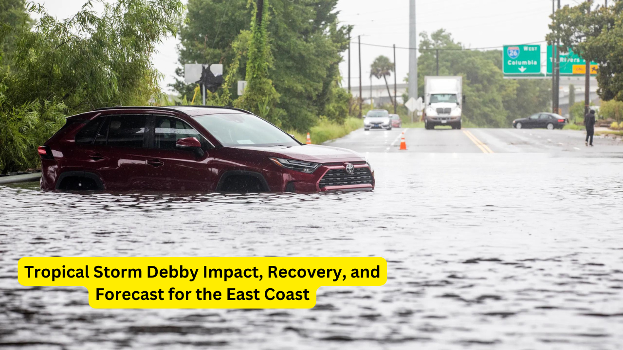 Tropical Storm Debby Impact, Recovery, and Forecast for the East Coast ?