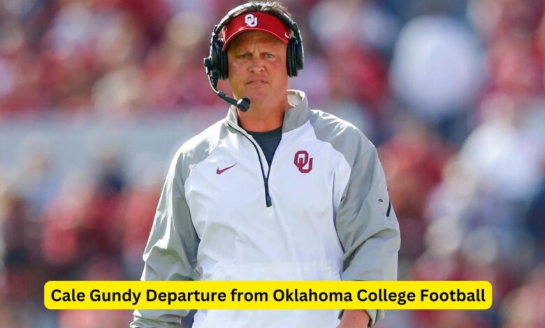 Cale Gundy Departure from Oklahoma College Football